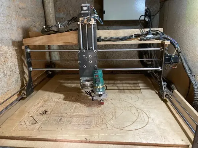 Maquina CNC Caseira - Baixei pra vender!