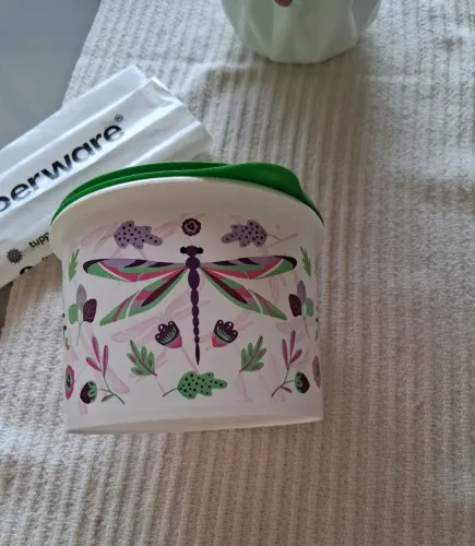 Tupperware, lindo pote libélula 