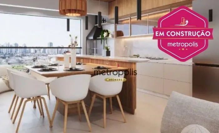 Apartamento à venda, 83 m² por R$ 906.000,00 - Vila Floresta - Santo André/SP