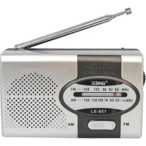 Radio AM/FM Reprodutor de Som Le-651