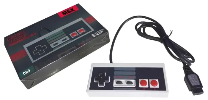 Joystick Gamepad MSX DB9 Estilo Nintendinho