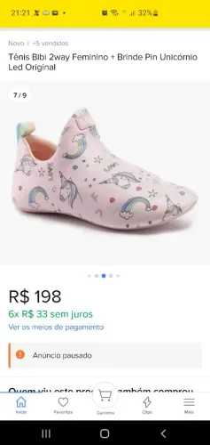 Sapatilha bibi