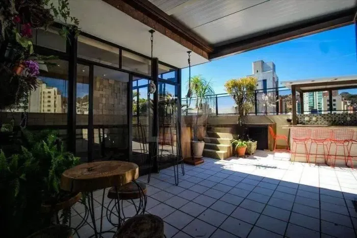 Cobertura à venda, 4 quartos, 2 suítes, 5 vagas, Serra - Belo Horizonte/MG