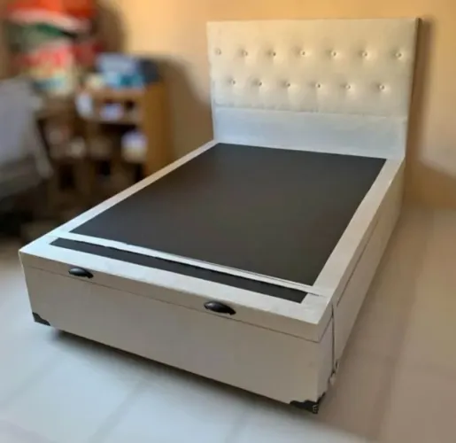 BASE BOX CASAL CASAL + CABECEIRA SLIM CASAL