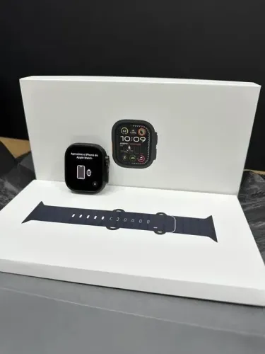 Apple Watch Ultra 2 Black Caixa + cabo + pulseira