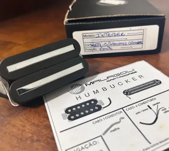 Captador Malagoli Intruder - Ponte - Com Lâminas!