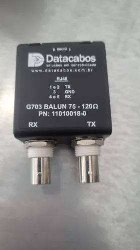 30 Conversor Balun Bnc(f) X Rj45(f) E1 G703 75/120 Ohms lec 169