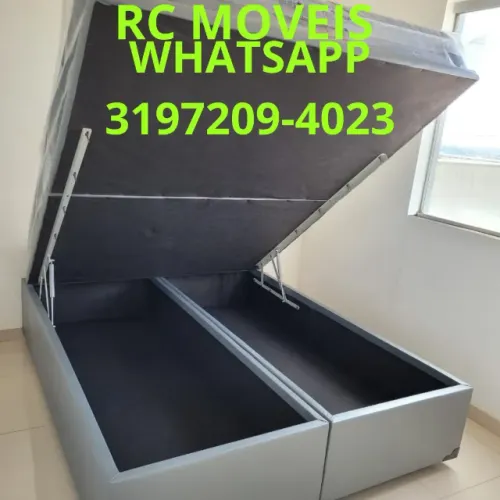 Cama Box Baú Super King 1.93x2.03 - Espaço, Sofisticação e Funcionalidade