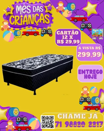 Cama Box Solteiro