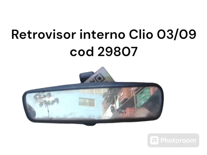 Retrovisor Interno Clio 03/09 Cod 29807