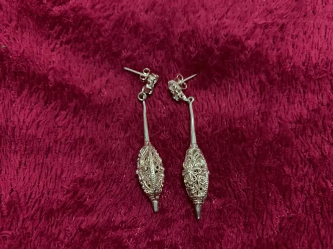  Brinco zirconia + prata 925 