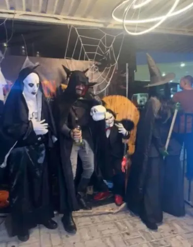Personagens de Halloween pro seu evento!!