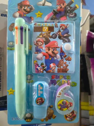 Kit Escolar Super Mario Bross