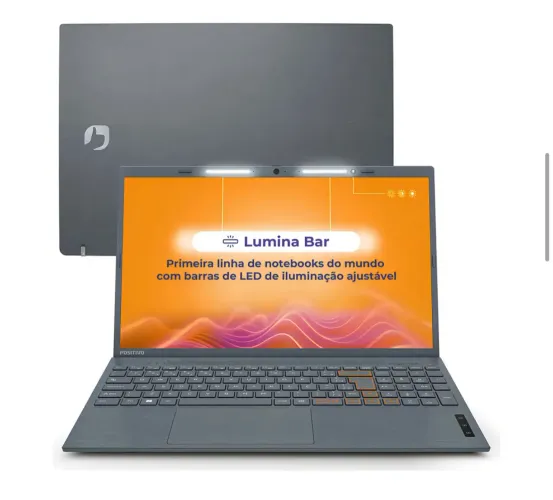 Vendo Notebook Positivo Vision C15 Lumina Bar Celeron 8gb 128gb Emmc 15 Hd Linux - Cinza 