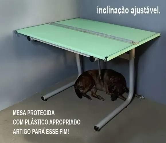 Mesa de Desenho com Régua Paralele 100x80 cm TRIDENT