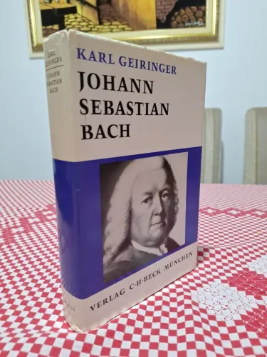Livro "Johann Sebastian Bach" de Karl Geiringer (Em Alemão)