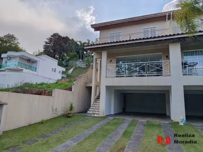 Casa com 4 dormitórios - 2 súites - Chácara Canta Galo - Granja Viana