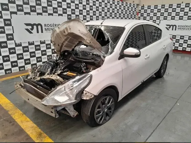 Sucata peças nissan versa 1.6 2019