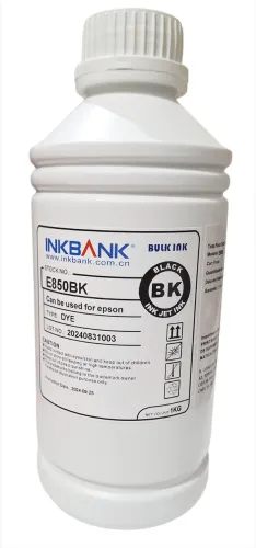 Tinta Inkbank E850BK Corante Preta Epson - 1 Litro - Compatível