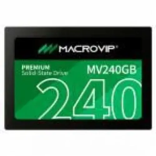 HD SSD 240GB 2.5" MACROVIP SATA 3.0 (6 GB/S) LEITURA:520MB/S E GRAVAÇÃO: 450MB/S - MV240GB