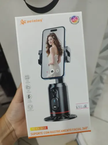Suporte com rastreamento facial 360° - Peining