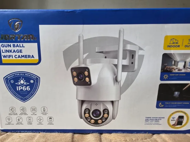 Câmera de vigilância Jortan Lente Dupla A-JA28-B