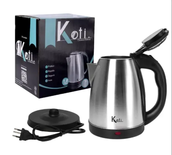 Chaleira Elétrica Inox 1.8L (Entrega)