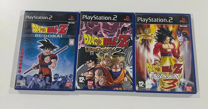 Coleção dragon Ball budokai ps2