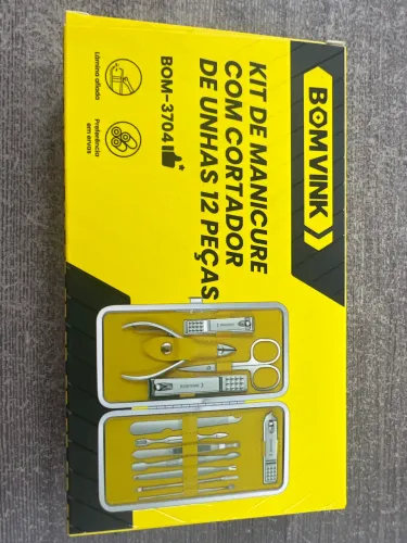 Kit manicure com cortador de unha