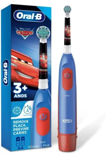 Escova Elétrica Infantil Oral-B Disney Pixar Cars - Original e Lacrada!