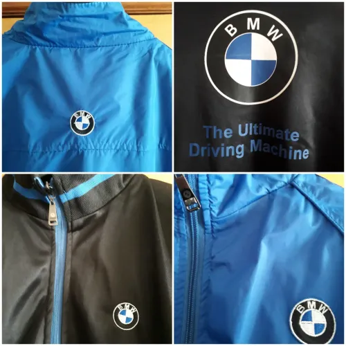 Jaqueta corta vento grossa original BMW dupla face tamanho GG zerada top