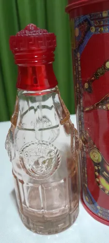 FRASCO VAZIO PERFUME VERSACE RED JEANS FEMININO 75ml + Lata