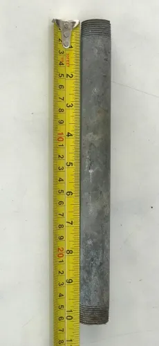 TUBO AÇO GALVANIZADO 25CM