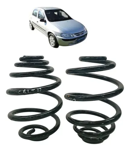 Par Molas Traseiras Chevrolet Celta 1.4 2002 2003 2004 2005