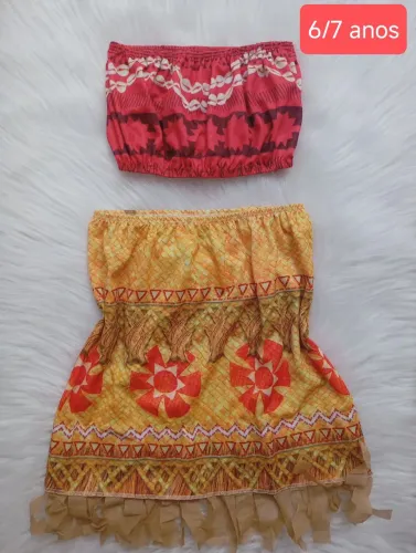 Fantasia Moana 6/7 anos 