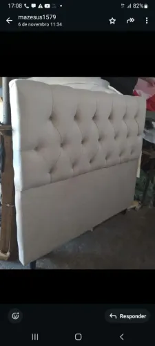 Cabeceira de Cama casal 1.40 em sued