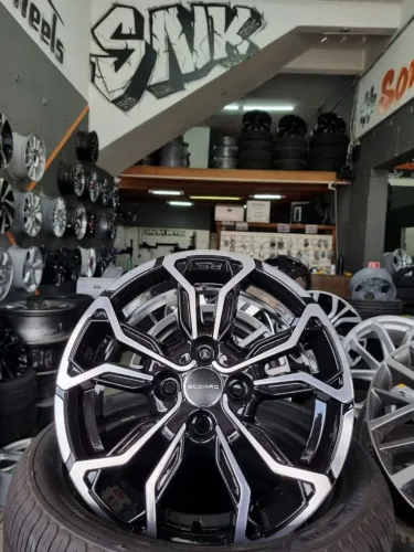 Jogo de rodas novas aro 15 4x100 Renault Sandero RS