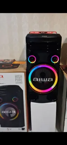 Caixa de som Aiwa com 1.600RMS de Potência. Nota fiscal e garantia 