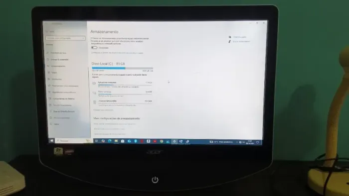 Computador Acer All-in-one az1100 com melhorias