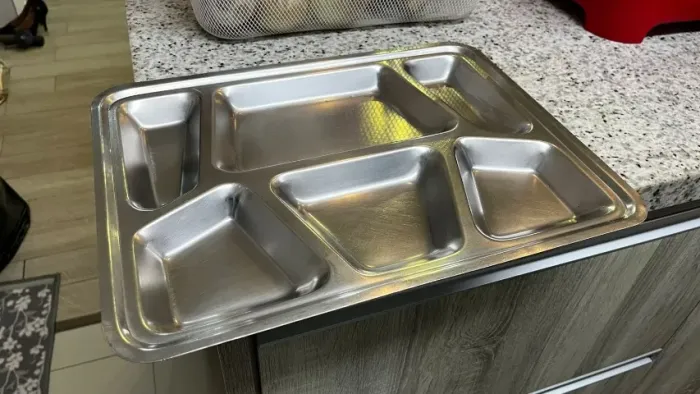 60 Bandejas de Aço Inoxidável