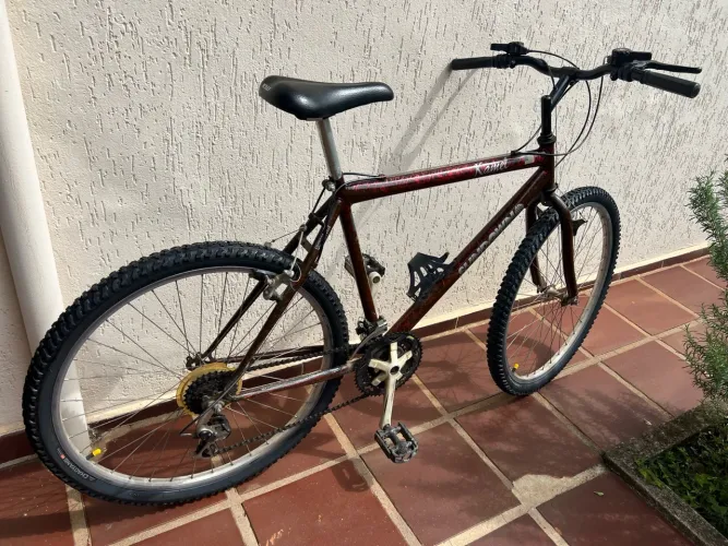 Bicicleta Sundown aro 26 18 marchas câmbio shimano