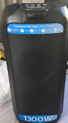Caixa de Som 1300W - Potência e Qualidade!