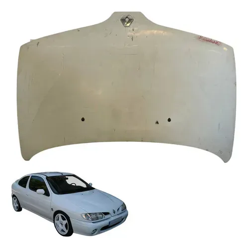 Capo Renault Megane 2000 2001 2002 2004 Usado Branco