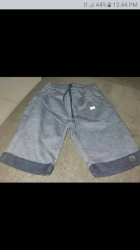 Shorts cinza para menino