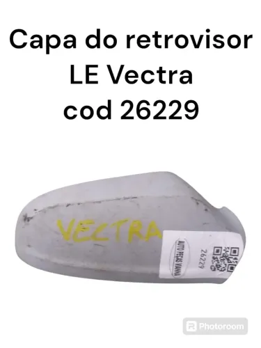 Capa Do Retrovisor Lado Esquerdo Chevrolet Vectra Cod 26229