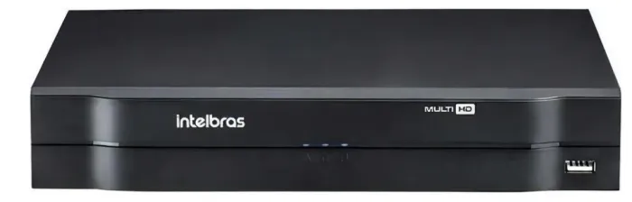 DVR Intelbras + 4 cameras 