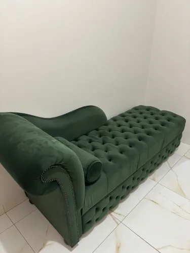 Recamier e puff - Casa verde 