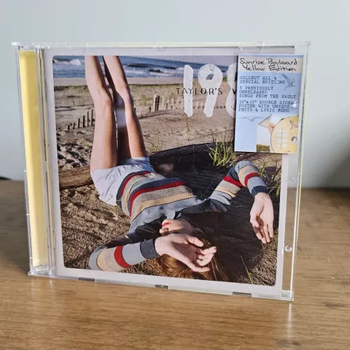 [Importado Argentina] CD 1989 - Taylor Swift (taylor's version) sunrise boulevard yellow