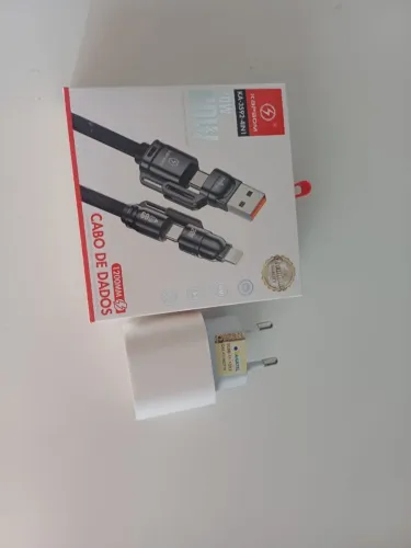 Carregador de celular Ios completo 
