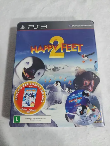 Happy Feet 2 - PS3 - Edição Exclusiva Brasil - Novo